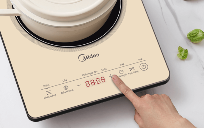 Midea bếp từ MIC221T0AGA , 2200W