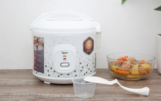 Midea nồi cơm điện MR-CM1025, 1L