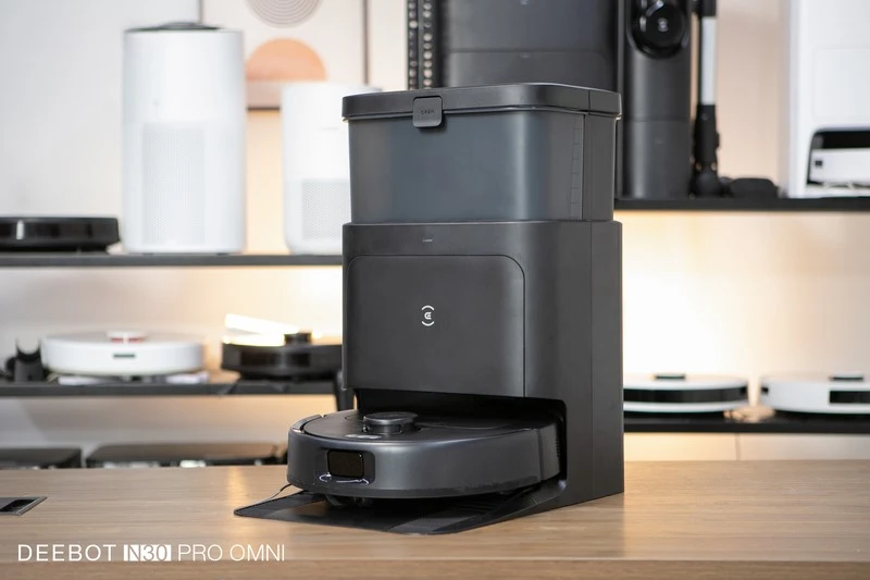 Robot hút bụi Ecovacs N30 Pro Omni. Robot hút bụi Ecovacs N30 Pro Omni.