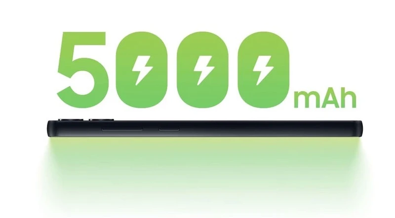 Pin 5000mAh. Pin 5000mAh.