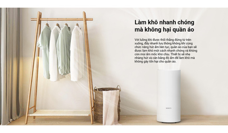 Làm khô quần áo.