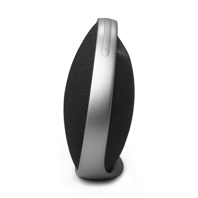 Loa Harman Kardon Onyx Studio 9 được thiết kế với hình tròn độc đáo, tạo nên dấu ấn đặc trưng của dòng loa này