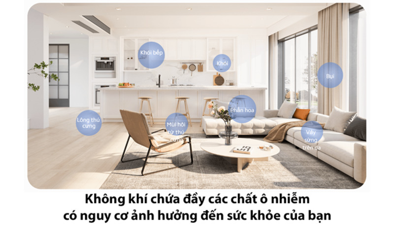 Máy lọc không khí Xiaomi Smart Air Purifier 4 Pro - Chính hãng