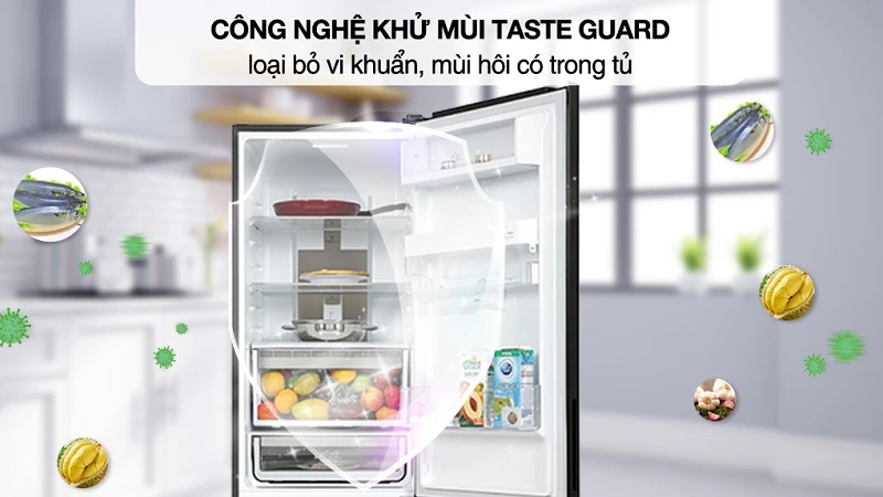 Công nghệ khử khuẩn Taste Guard. Công nghệ khử khuẩn Taste Guard.