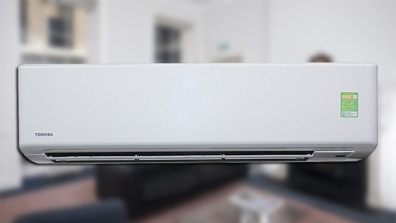 Máy lạnh Toshiba sở hữu thiết kế sang trọng, hiện đại