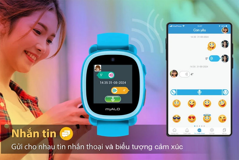 Đồng hồ định vị trẻ em myALO K64 - Chính hãng