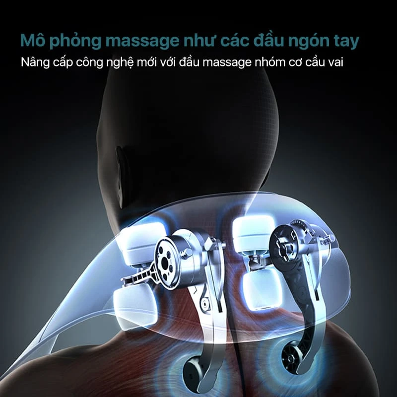 Massage toàn diện các vị trí cổ vai. Massage toàn diện các vị trí cổ vai.