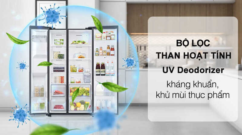 Khử mùi diệt khuẩn toàn diện.