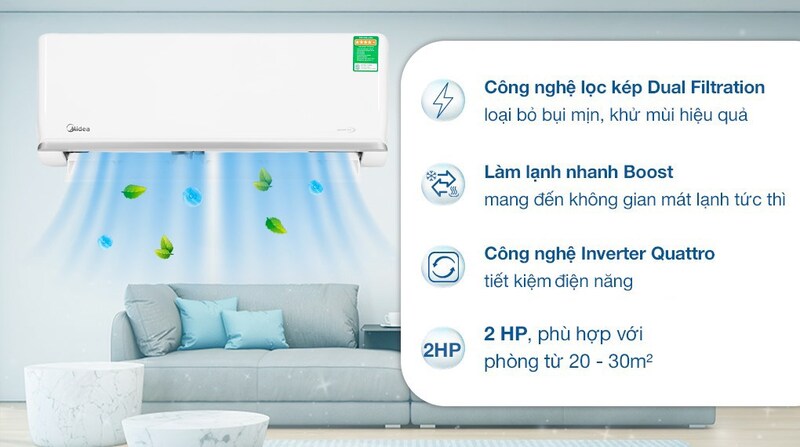 Công nghệ lọc vươt trội.