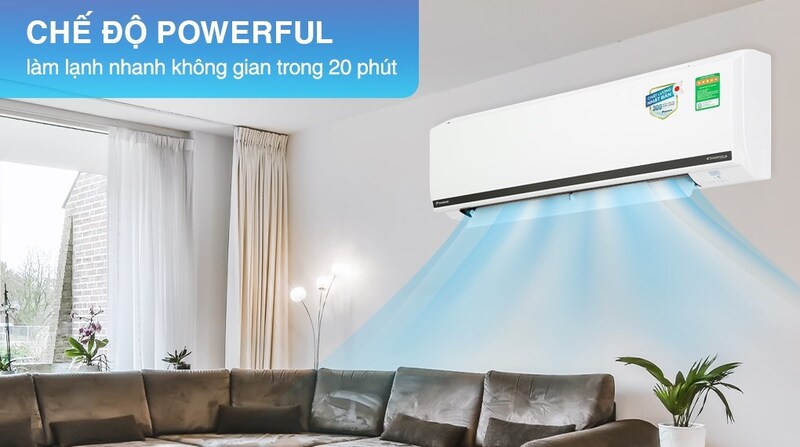Làm lạnh nhanh Powerful giúp mát lạnh tức thì