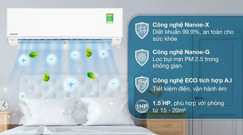 Tham khảo giá của điều hòa Panasonic Inverter 12.000 BTU Tham khảo giá của điều hòa Panasonic Inverter 12.000 BTU
