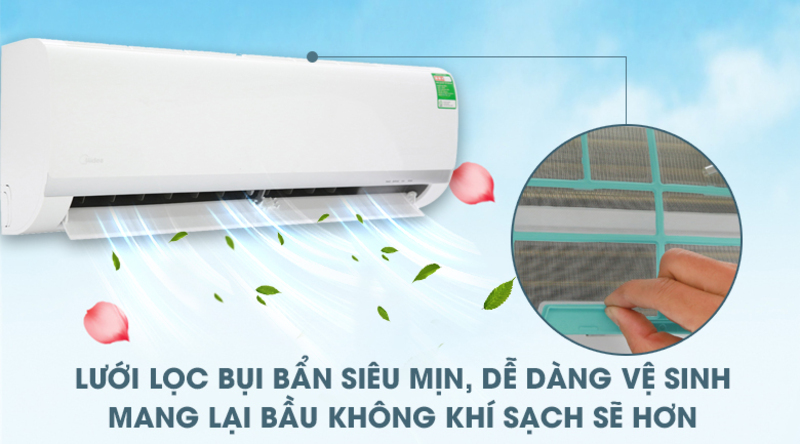 Giữ dàn lạnh luôn sạch sẽ với chế độ tự làm sạch Self Clean.