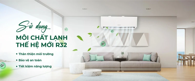 Thân thiện với môi trường, làm lạnh sâu hơn. Thân thiện với môi trường, làm lạnh sâu hơn.