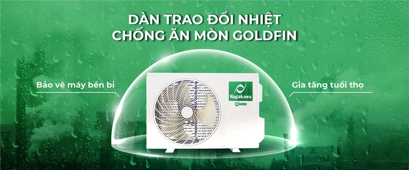 Dàn tản nhiệt mạ vàng Golden Fin. Dàn tản nhiệt mạ vàng Golden Fin.