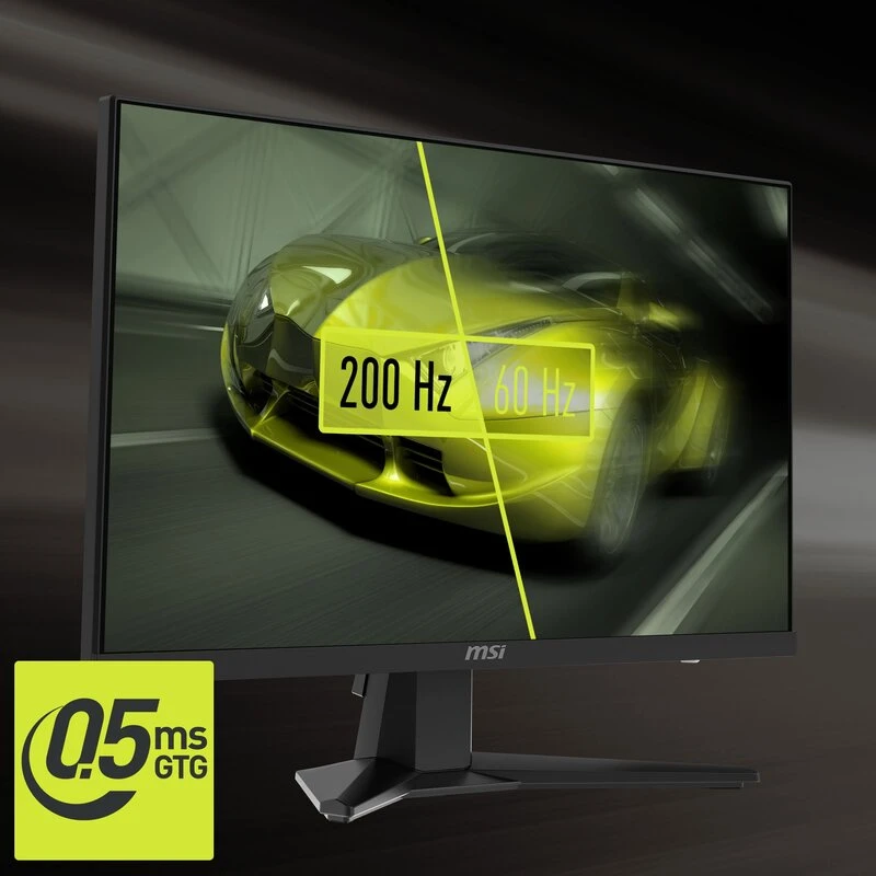 Màn hình MAG 255F E20 có tần số quét 200Hz cho người dùng tận hưởng từng khoảnh khắc chuyển động Màn hình MAG 255F E20 có tần số quét 200Hz cho người dùng tận hưởng từng khoảnh khắc chuyển động