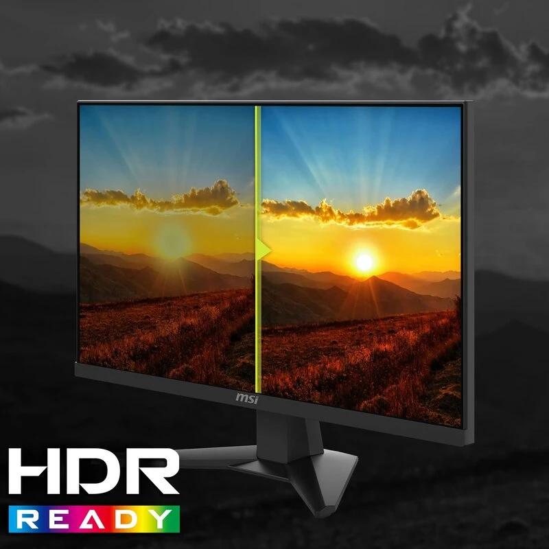 Tính năng HDR Ready trên màn hình MAG 255F E20 giúp tái tạo chi tiết rực rỡ trong mọi khung hình Tính năng HDR Ready trên màn hình MAG 255F E20 giúp tái tạo chi tiết rực rỡ trong mọi khung hình