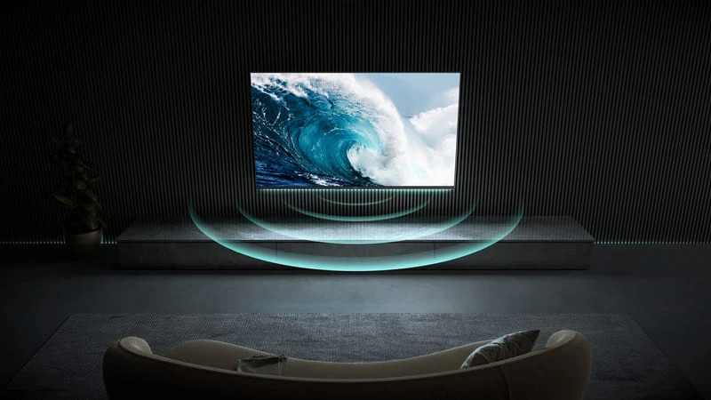 Xiaomi Google Tivi A 2026 L43MB-AFSEA mang đến trải nghiệm âm thanh ấn tượng nhờ vào hệ thống 2 loa tích hợp với tổng công suất 20W Xiaomi Google Tivi A 2026 L43MB-AFSEA mang đến trải nghiệm âm thanh ấn tượng nhờ vào hệ thống 2 loa tích hợp với tổng công suất 20W