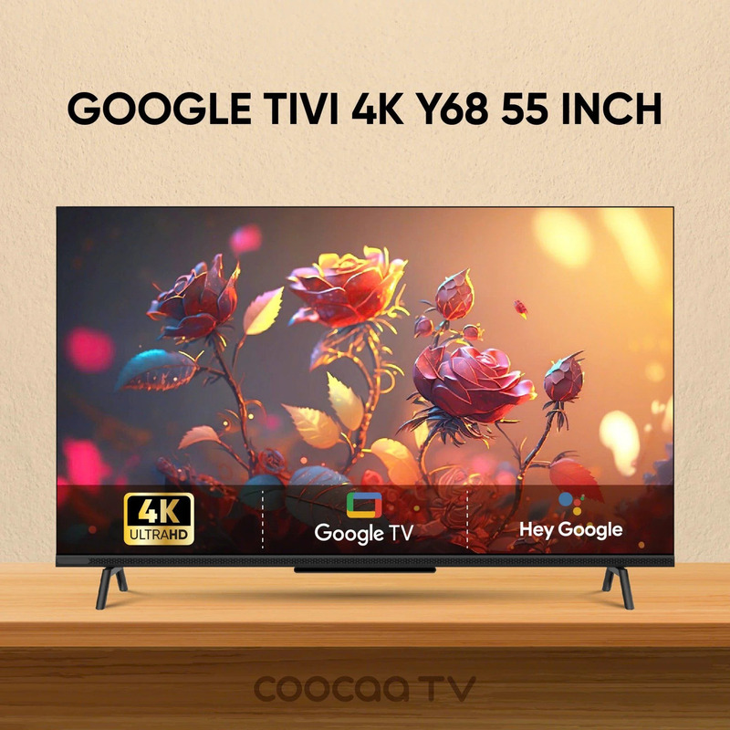 Google Tivi 4K Coocaa 55 Inch