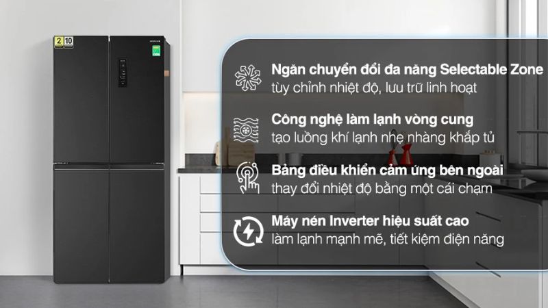 Giá tham khảo của tủ lạnh Hitachi Inverter