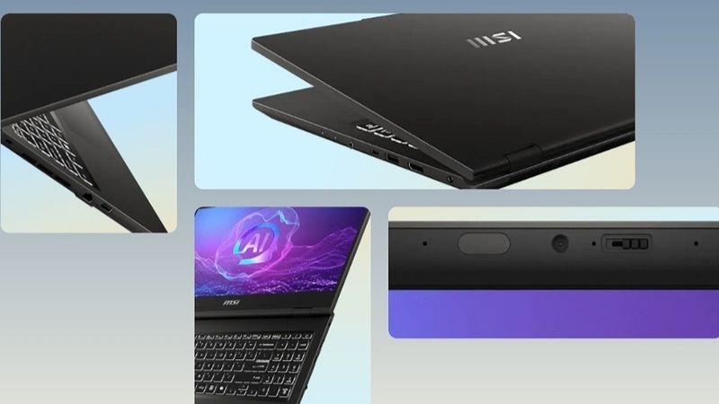 Trang bị màn hình 15.6 inch 144Hz mượt mà.
