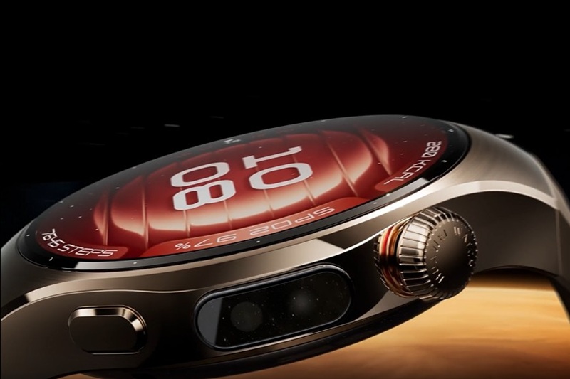Huawei Watch 5 - 42mm sở hữu màn hình độ phân giải cao mang đến trải nghiệm thị giác vượt trội
