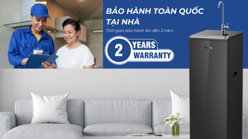Bảo hành toàn quốc tại nhà