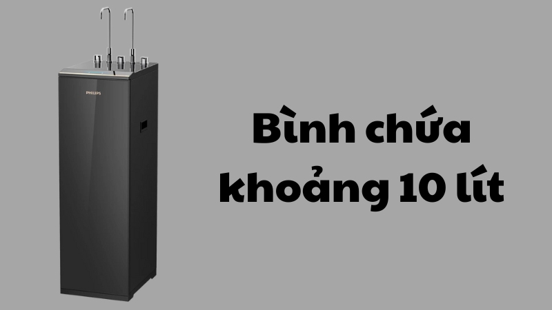 Bình chứa khoảng 10 lít