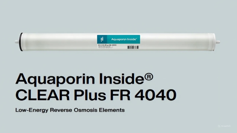 Công nghệ lọc RO Aquaporin Inside