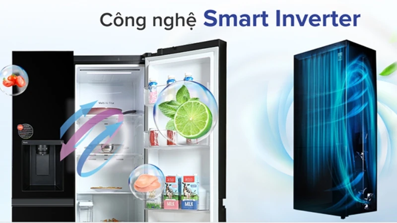 Dung tích 635l tiết kiệm điện Dung tích 635l tiết kiệm điện