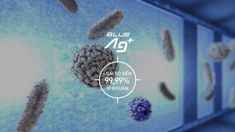 Công nghệ kháng khuẩn, khử mùi Nanoe-X và Blue Ag+