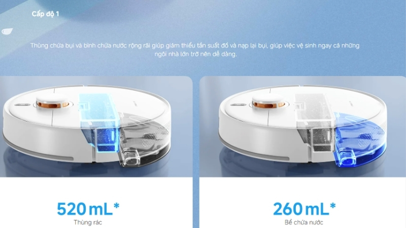 Thiết kế hiện đại, nhỏ gọn