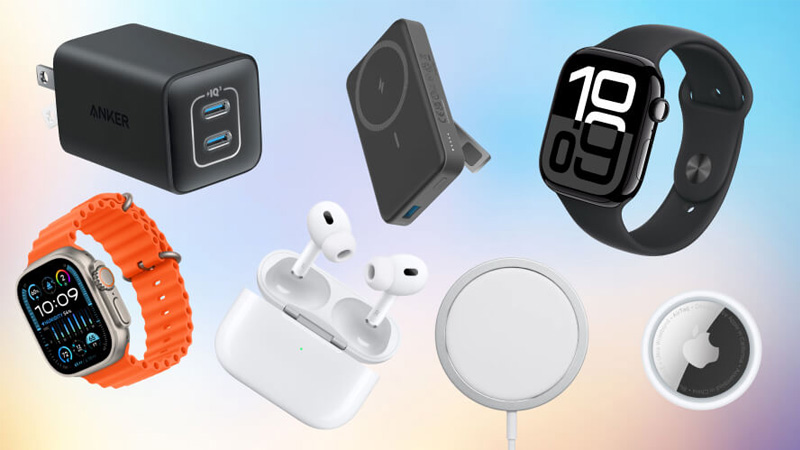  Apple sở hữu hệ sinh thái phụ kiện phong phú