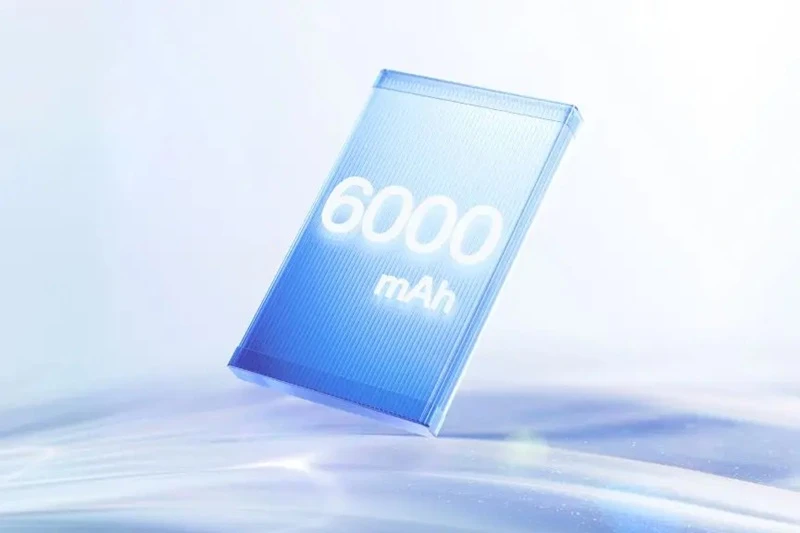 Với viên pin dung lượng lớn 6000mAh, OPPO Reno14 5G dễ dàng đáp ứng một ngày dài sử dụng Với viên pin dung lượng lớn 6000mAh, OPPO Reno14 5G dễ dàng đáp ứng một ngày dài sử dụng