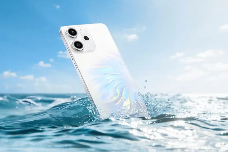 OPPO Reno14 5G mang đến một bước đột phá về thiết kế với mặt lưng sử dụng kỹ thuật Flowing Light