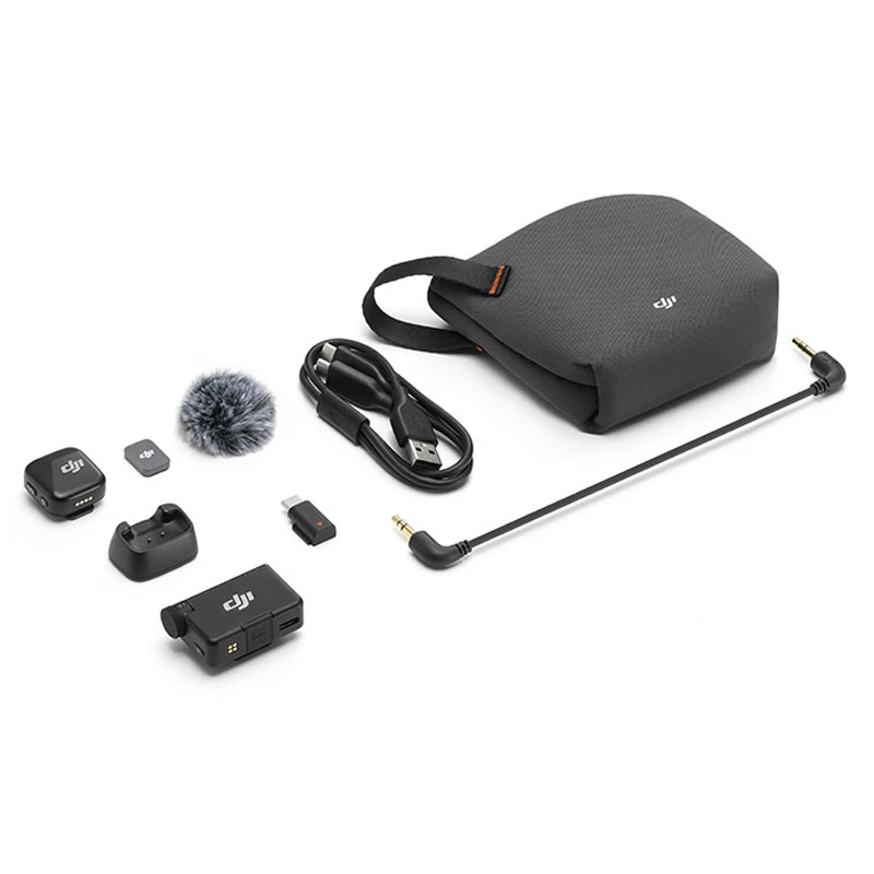 Microphone không dây DJI Mini (TX+RX) 1 Mic Microphone không dây DJI Mini (TX+RX) 1 Mic