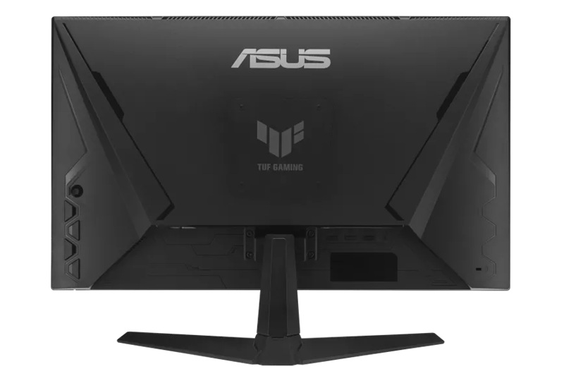 Màn hình ASUS TUF VG279QM5A được duy trì phong cách thiết kế đặc trưng của dòng TUF Gaming