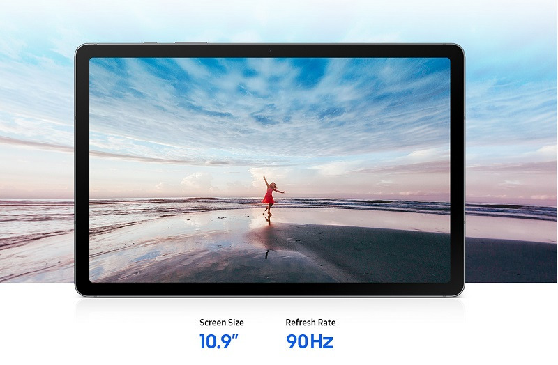 Màn hình 10.9 inch của Samsung Galaxy Tab S10 Lite Wi-Fi mang lại không gian hiển thị rộng rãi