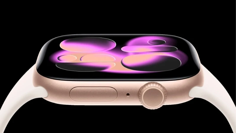 Thiết kế tinh tế, mỏng nhẹ và bền bỉ của Apple Watch Series 11 Thiết kế tinh tế, mỏng nhẹ và bền bỉ của Apple Watch Series 11