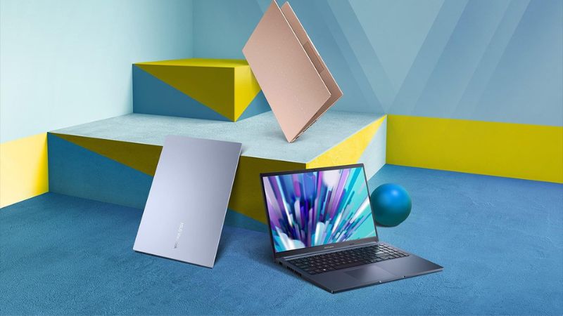 Laptop ASUS Vivobook 15 X1502VA-BQ886W và laptop ASUS Vivobook 16 X1605VA-MB105W có sự khác biệt đáng kể về màn hình