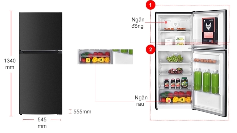 Thiết kế tinh gọn, hiện đại.