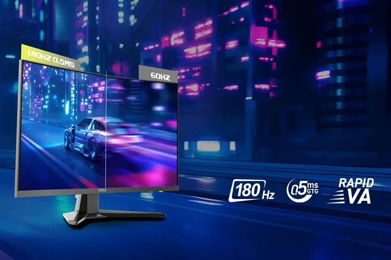 Sử dụng với tần số quét 180Hz. Sử dụng với tần số quét 180Hz.