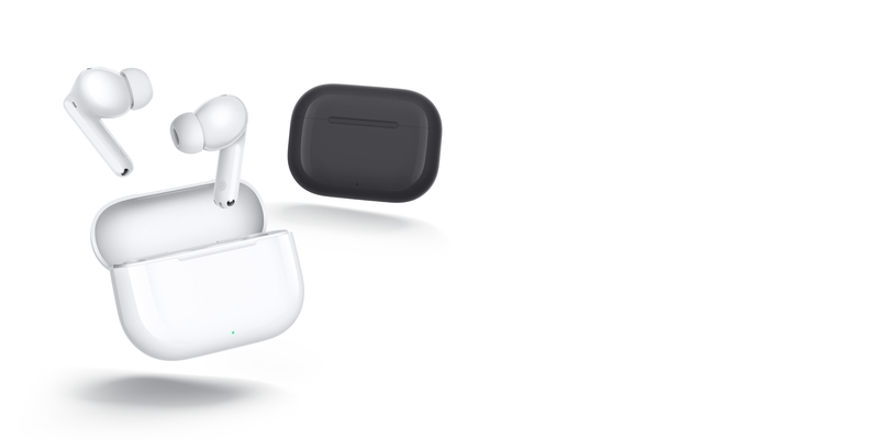 HUAWEI FreeBuds SE 4 ANC sở hữu thiết kế tối giản, hiện đại với hai tùy chọn màu sắc cơ bản là Trắng và Đen
