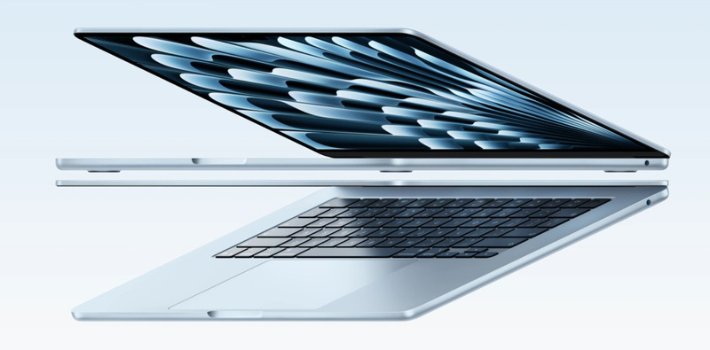 MacBook Air M5 có thiết kế mỏng nhẹ, không quạt và 4 màu dễ chọn