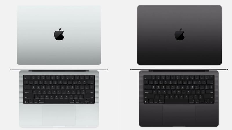 MacBook Pro có hệ thống tản nhiệt chủ động, phù hợp hơn với tác vụ nặng kéo dài