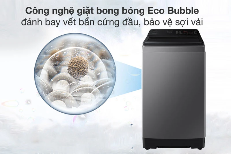 Công nghệ giặt bong bóng Eco Bubble. Công nghệ giặt bong bóng Eco Bubble.