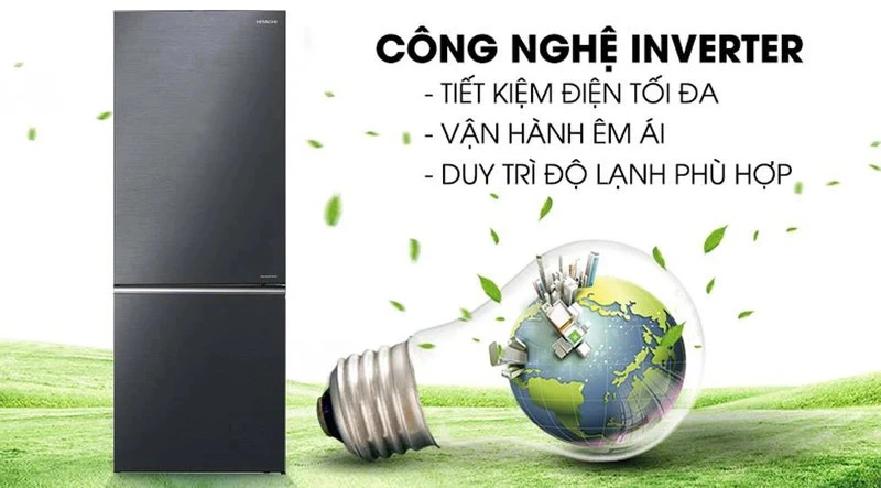 Công nghệ Inverter tiết kiệm điện, vận hành êm. Công nghệ Inverter tiết kiệm điện, vận hành êm.