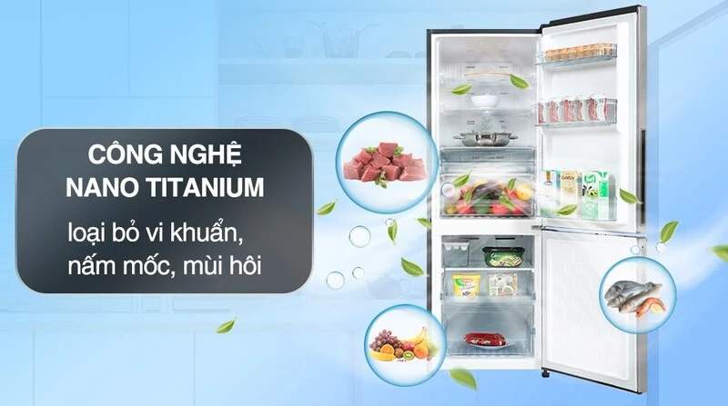 Công nghệ Nano Titanium khử mùi. Công nghệ Nano Titanium khử mùi.