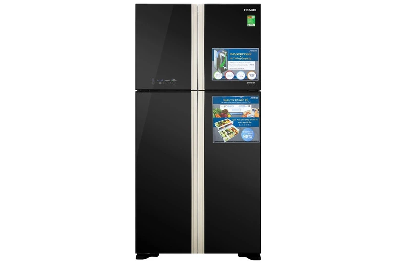 Hitachi Inverter 509 lít Multi Door R-FW650PGV8 GBK. Hitachi Inverter 509 lít Multi Door R-FW650PGV8 GBK.