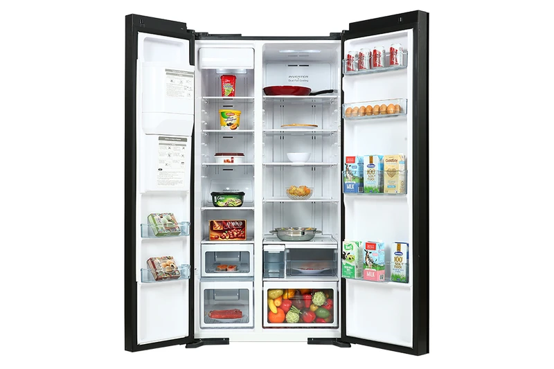 Tủ lạnh Hitachi Inverter Side By Side R-SX800GPGV0 GBK. Tủ lạnh Hitachi Inverter Side By Side R-SX800GPGV0 GBK.