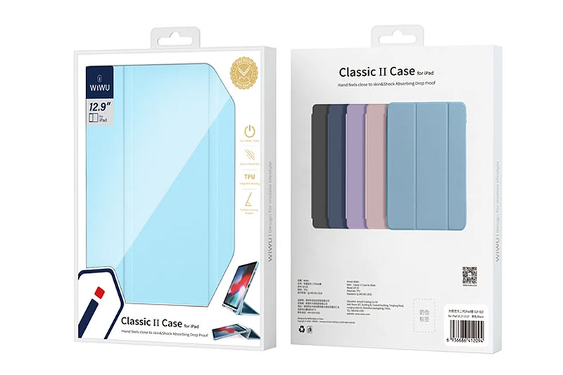 Trải nghiệm bao da WiWU Classic tiện lợi hơn khi sử dụng iPad hằng ngày.